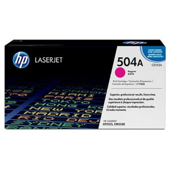 Picture of HP N.504A TONER MAGENTA CE253A
