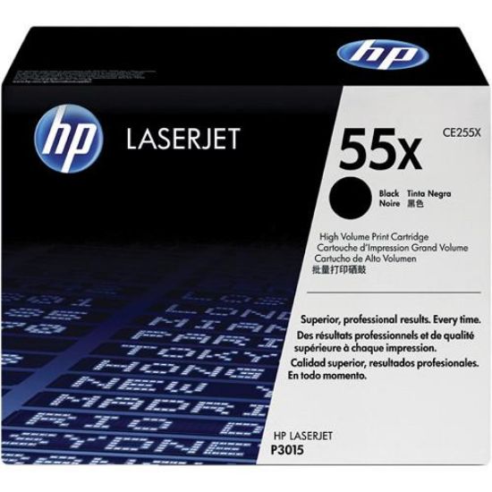 Picture of HP N.55X TONER BLACK CE255XC