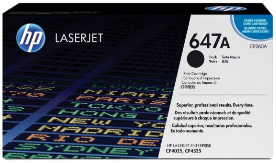 Picture of HP N.647A TONER BLACK CE260A