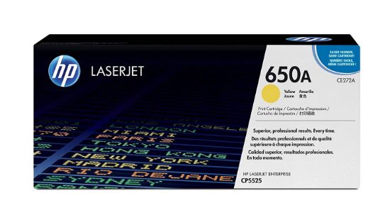 Picture of HP N.650A TONER YELLOW CE272A