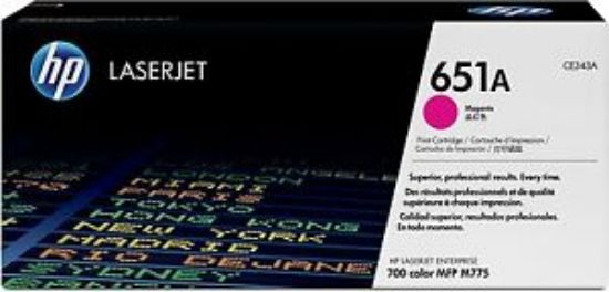 Picture of HP N.651A TONER MAGENTA