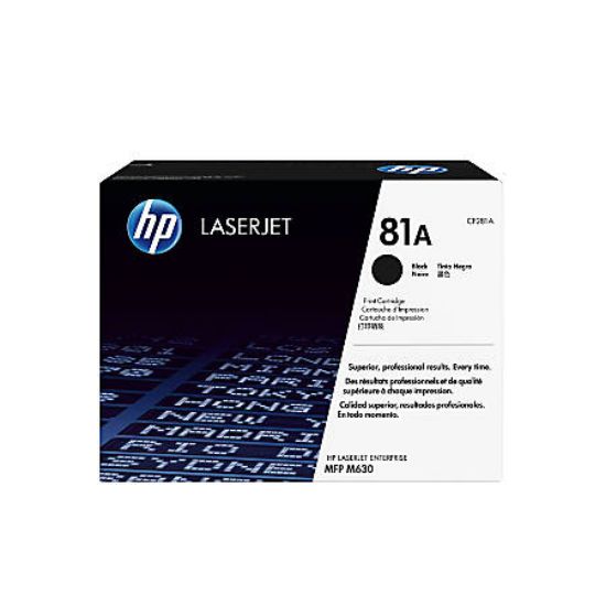 Picture of HP N.81A TONER BLACK