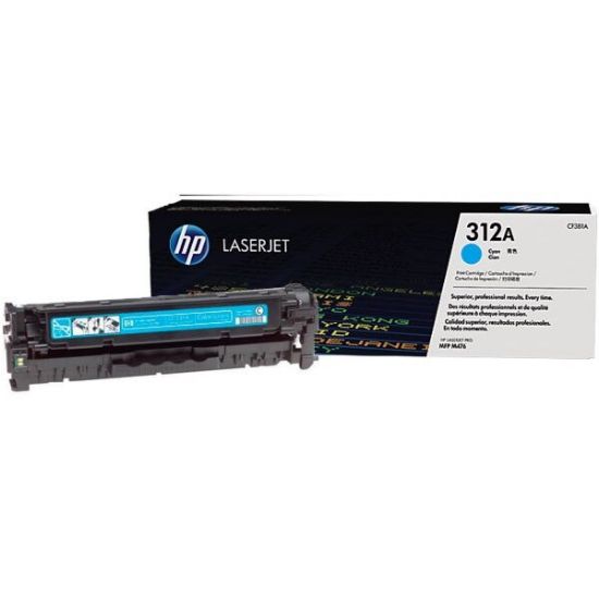 Picture of HP N.312A TONER CYAN CF381A