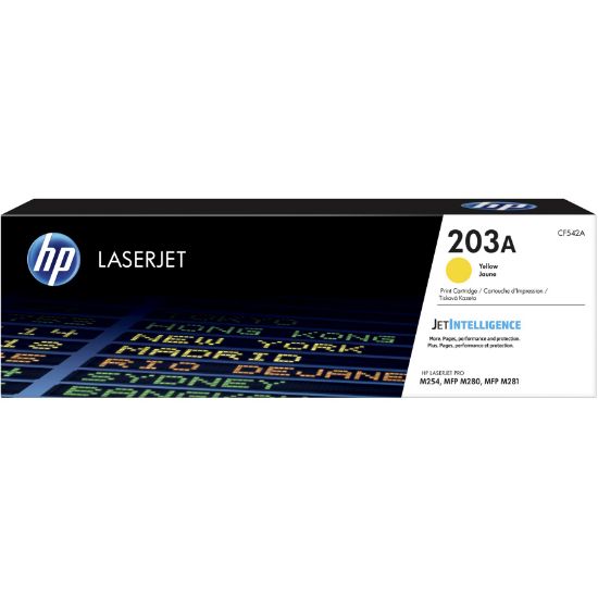 Picture of HP N.203X TONER YELLOW CF542X