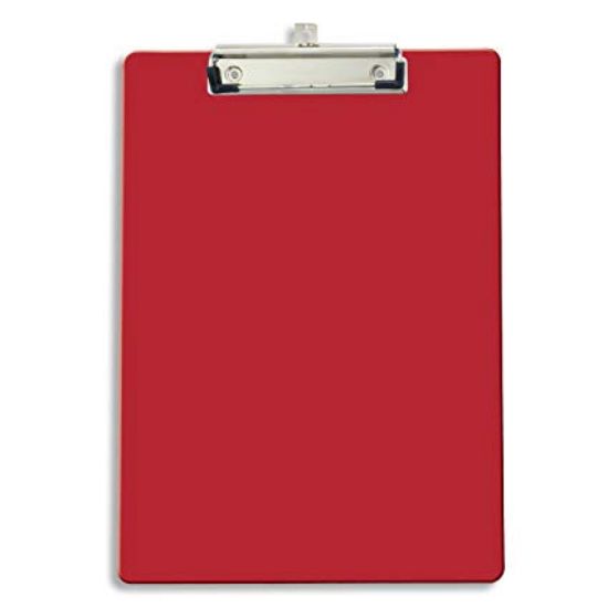 Picture of CLIPBOARD A4 SINGLE RED