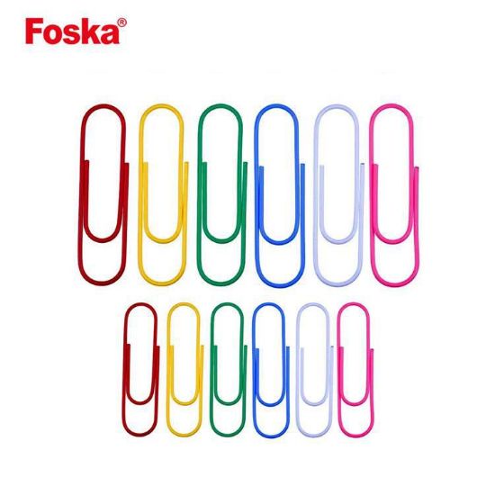 Picture of PAPER CLIPS COLOURED 33MM X100