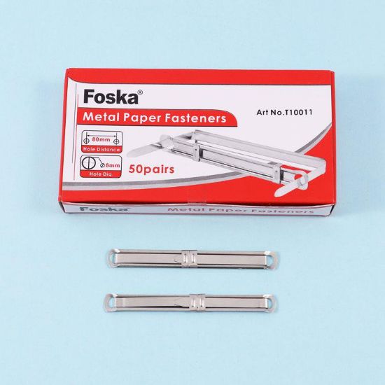Picture of FILE FASTENERS METAL TWIN CLIPS X50
