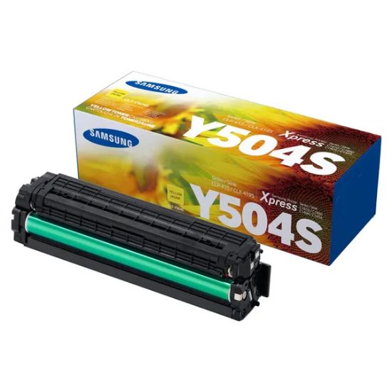 Picture of SAMSUNG CLT-Y504S TONER YELLOW
