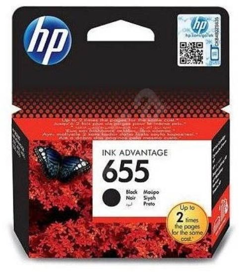 Picture of HP N.655 INK CARTRDIGE BLACK