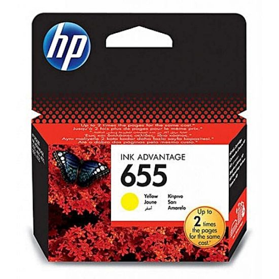 Picture of HP N.655 INK CARTRDIGE YELLOW