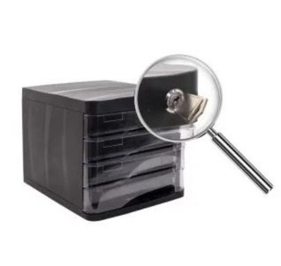 Picture of DOC CABINET 5 DRAWERS WITH LOCK 5555