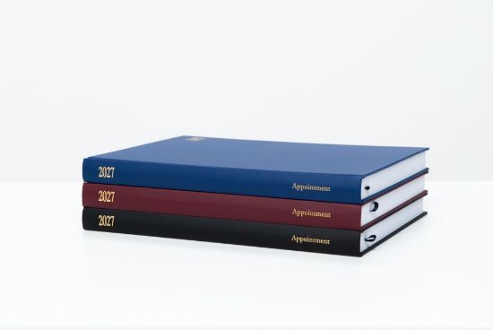 Picture of A4 DIARY HARD COVER DAY PER PAGE 2027