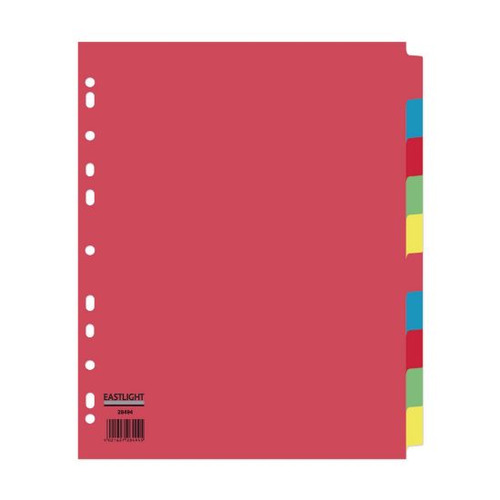 Picture of DIVIDERS BOARD X10 COLOURED