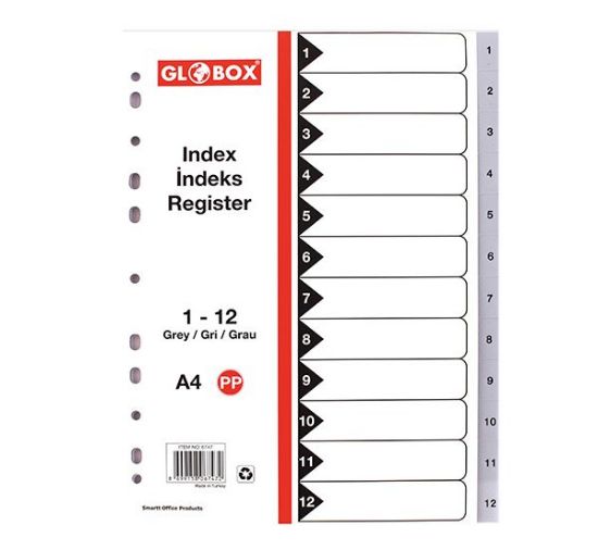 Picture of DIVIDERS PP 1-10 NUMBERED