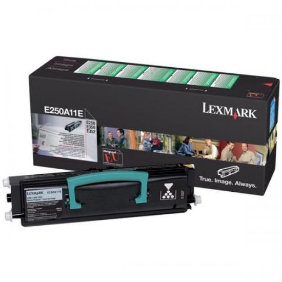 Picture of LEXMARK E250A11E TONER BLACK