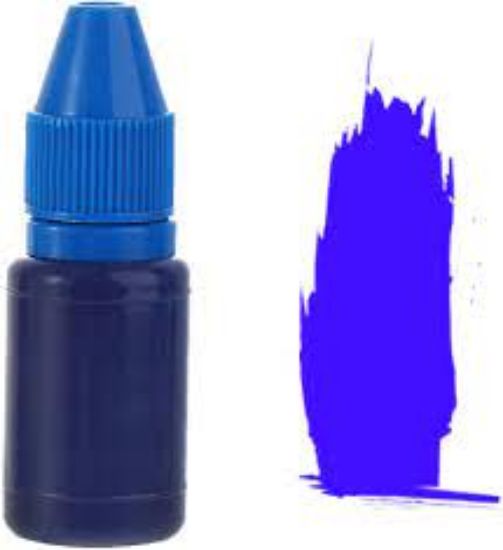 Picture of FLASH STAMP INK BLUE 10ML