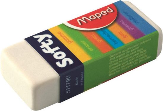 Picture of ERASER SOFTY LARGE MAPED