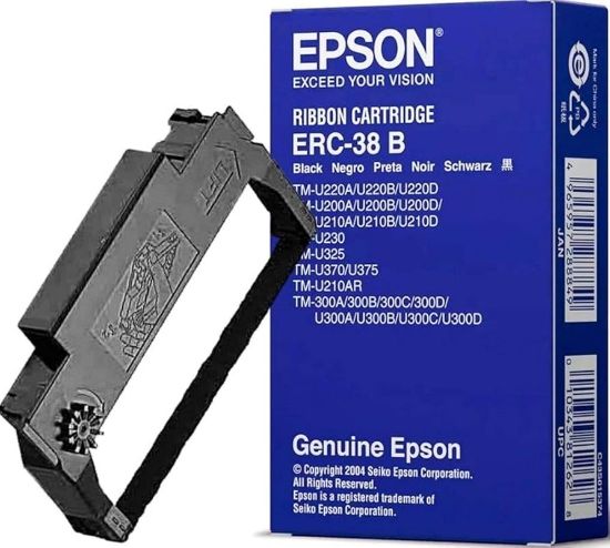 Picture of EPSON RIBBON ERC-38 BLACK