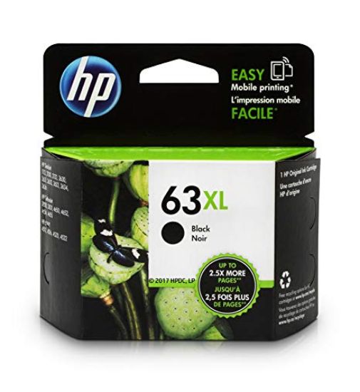 Picture of HP N.63XL INK CARTRIDGE BLACK
