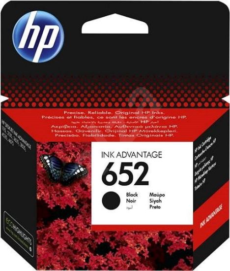 Picture of HP N.652 INK CARTRIDGE BLACK