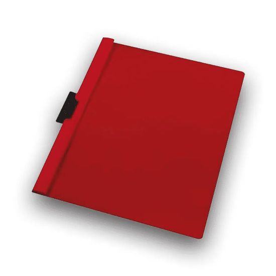 Picture of A4 FLAT FILE WITH CLIP RED