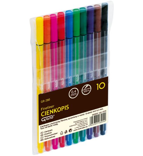 Picture of FINELINER GR-280 10 COLORS GRAND