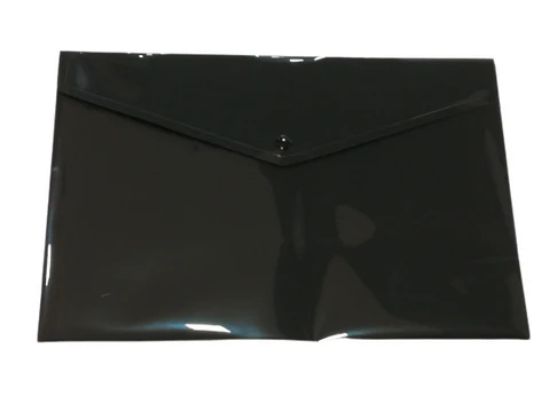 Picture of A4 BUTTON FOLDER BLACK