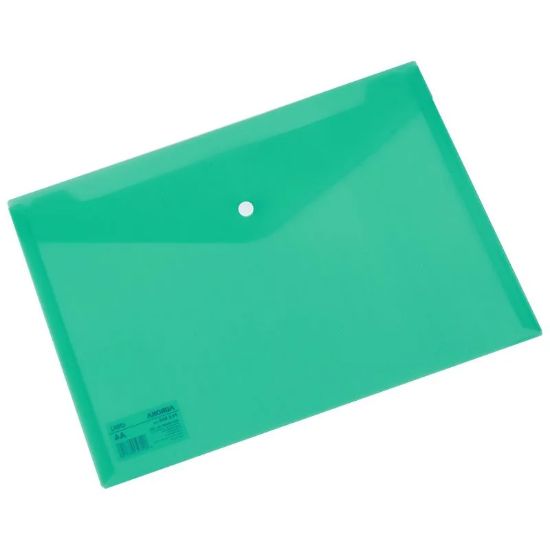 Picture of A4 BUTTON FOLDER GREEN