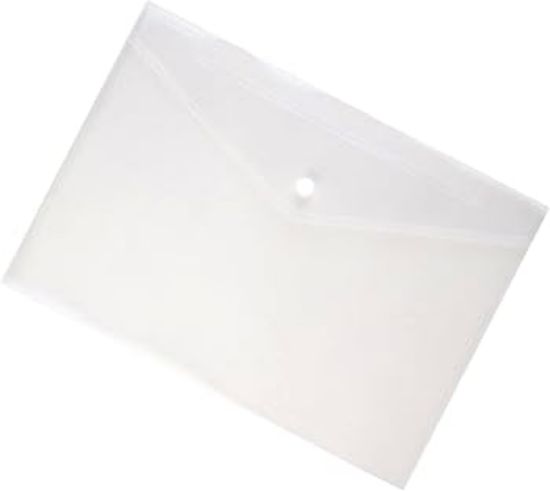 Picture of A5 BUTTON FOLDER CLEAR