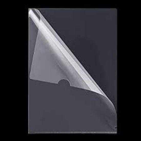 Picture of L-SHAPED FOLDER CLEAR 230X325MM FILERK