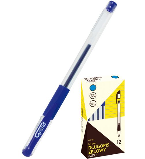 Picture of GEL PEN GR-101 BLUE GRAND