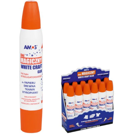 Picture of WHITE CRAFT GLUE 34ML AMOS