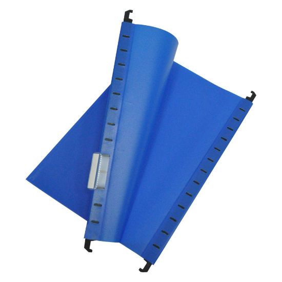 Picture of HANGING FILE A4 PVC BLUE X1