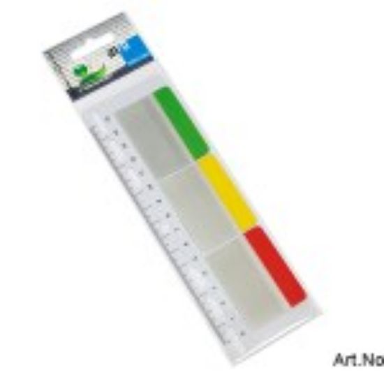 Picture of INFO TABS RIGID RULER 50X38MM X30 8740-9