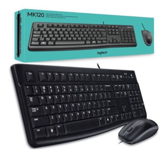 Picture of KEYBOARD AND MOUSE CORDED COMBI