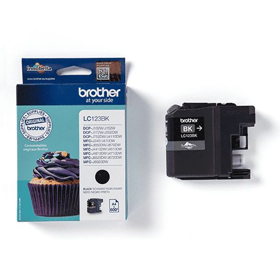 Picture of BROTHER INK CART. LC123 BLACK
