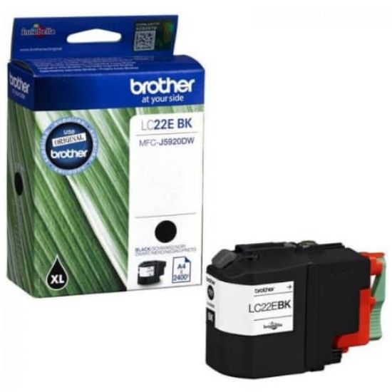 Picture of BROTHER INK CART. BLACK LC22EBK