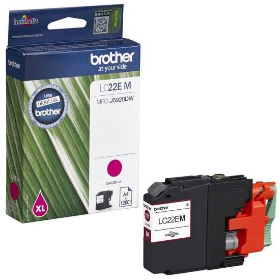 Picture of BROTHER INK CART. MAGENTA LC22EM