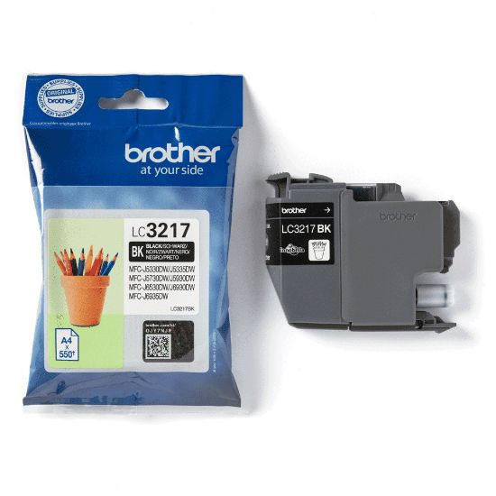 Picture of BROTHER INK CART. BLACK LC3217BK