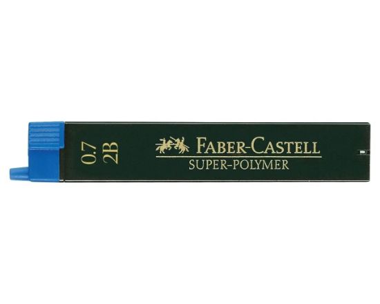 Picture of CLUTCH PENCIL REFILLS 0.7MM 2B FABER