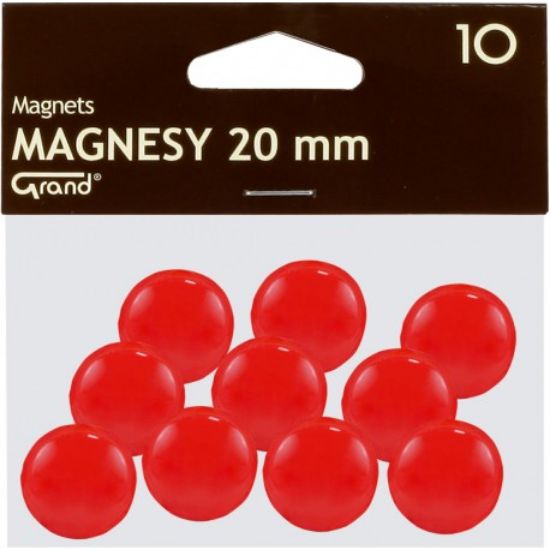 Picture of MAGNETS 20MM GRAND RED