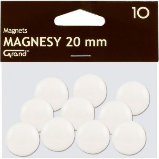 Picture of MAGNETS 20MM GRAND WHITE