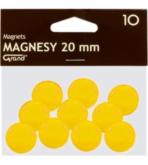 Picture of MAGNETS 20MM GRAND YELLOW