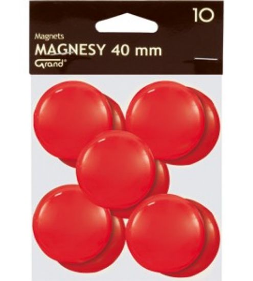 Picture of MAGNETS 40MM GRAND RED