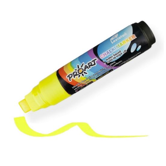 Picture of CHALK MARKER YELLOW JUMBO