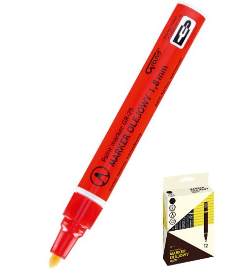 Picture of MARKER PAINT GRAND GR-25 RED
