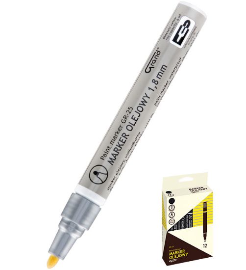 Picture of MARKER PAINT GRAND GR-25 SILVER