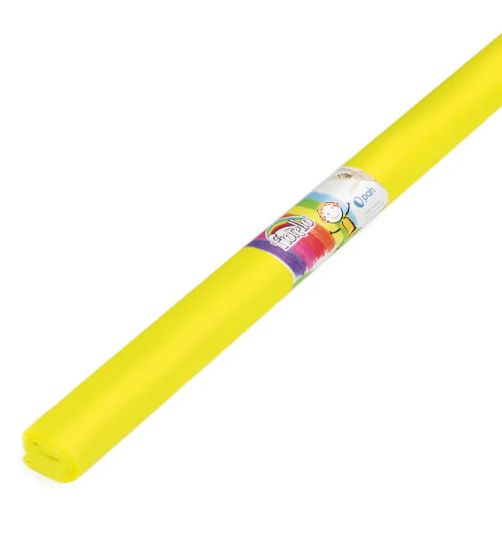Picture of CREPE PAPER 50CM X2.5M YELLOW