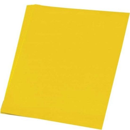 Picture of TISSUE PAPER YELLOW X25 SHTS