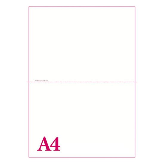 Picture of A4 PERFORATED PAPER TO A5 X500